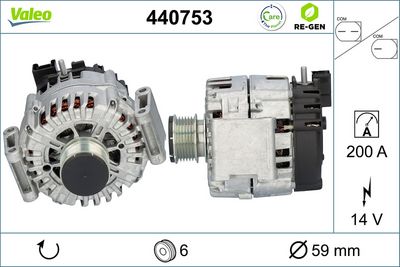 Генератор VALEO 440753