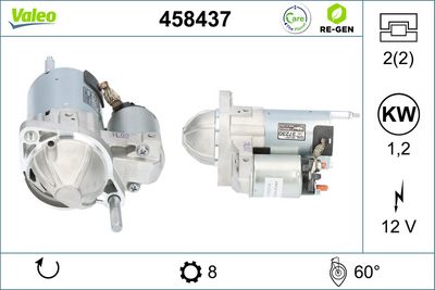 Стартер VALEO 458437