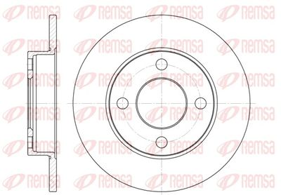 Тормозной диск REMSA 6120.00