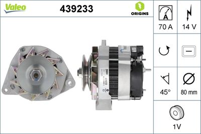 Ģenerators VALEO 439233