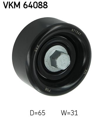 Parazīt-/Vadrullītis, Ķīļrievu siksna SKF VKM 64088