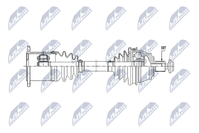 Приводной вал NTY NPW-AU-071
