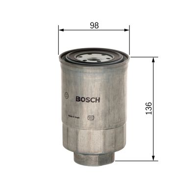 Топливный фильтр BOSCH F026402831