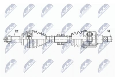 Приводной вал NTY NPW-NS-118