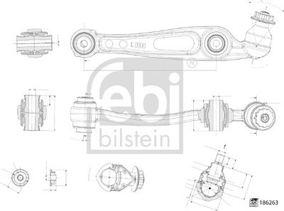 Õõtshoob, käändmik FEBI BILSTEIN 186263