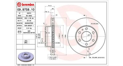 Тормозной диск MAGNETI MARELLI 360406074100