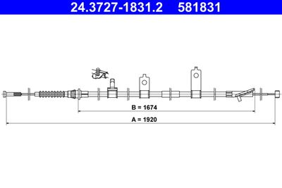Trose, Stāvbremžu sistēma ATE 24.3727-1831.2