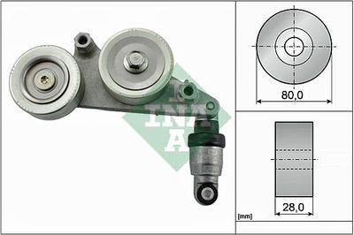 Demferis, Ķīļrievu siksna Schaeffler INA 534 0415 10