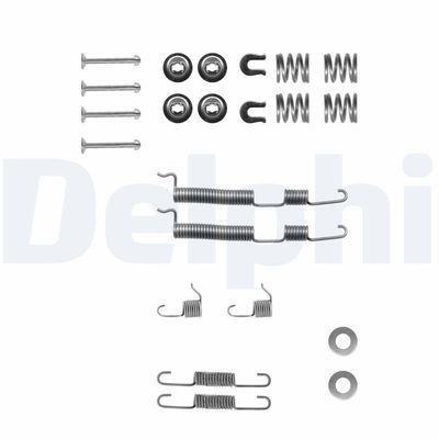 Piederumu komplekts, Bremžu loki DELPHI LY1240