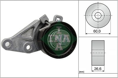 Натяжной ролик, ремень ГРМ Schaeffler INA 531 0586 10