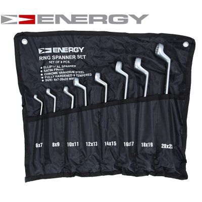 ENERGY NE01001SK8 Abpusējo uzmaucamo atslēgu komplekts