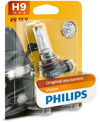 Kvēlspuldze, Tālās gaismas lukturis PHILIPS 12361B1