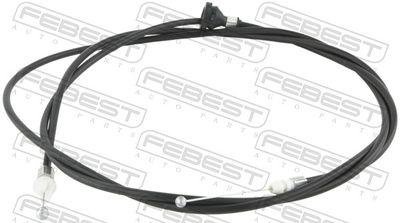 Motora pārsega slēdzenes trose FEBEST 04101-CW