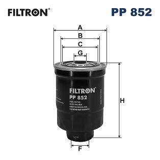 Топливный фильтр FILTRON PP 852