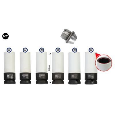 KS TOOLS 5150850 Muciņu komplekts