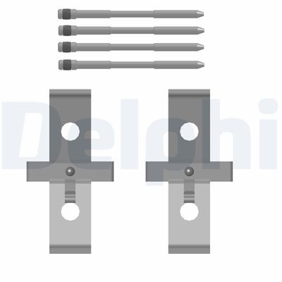 Piederumu komplekts, Disku bremžu uzlikas DELPHI LX0793