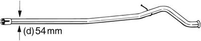 Ремонтная трубка, катализатор BOSAL 889-631