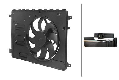 Вентилятор, охлаждение двигателя HELLA 8EW 366 420-301