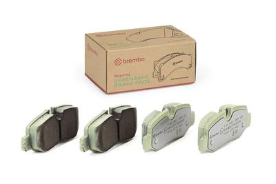 Bremžu uzliku kompl., Disku bremzes BREMBO P 50 126G