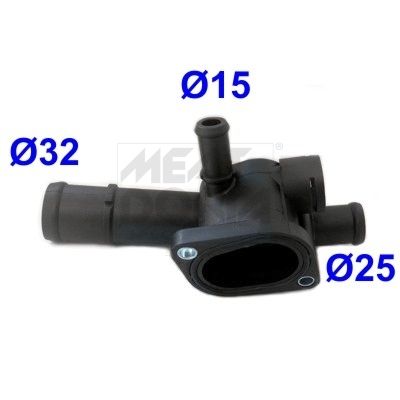 Фланец охлаждающей жидкости MEAT & DORIA 93122