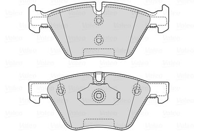 Bremžu uzliku kompl., Disku bremzes VALEO 601711