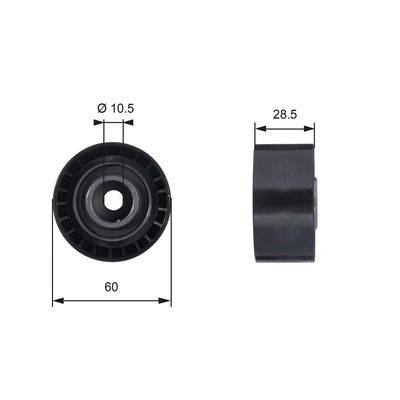 Parazīt-/Vadrullītis, Zobsiksna GATES T42036