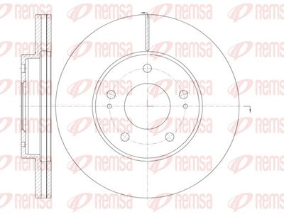 Bremžu diski REMSA 61130.10