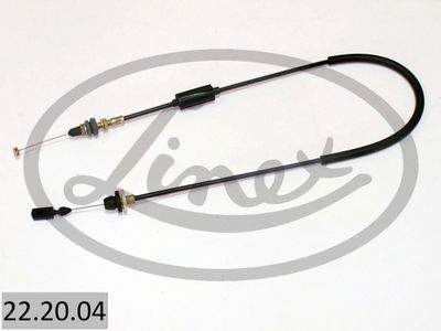 Тросик газа LINEX 22.20.04