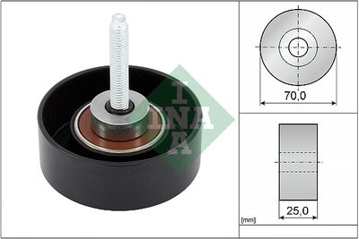 Parazīt-/Vadrullītis, Ķīļrievu siksna Schaeffler INA 532 0541 10