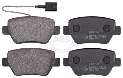 Bremžu uzliku kompl., Disku bremzes A.B.S. 35350
