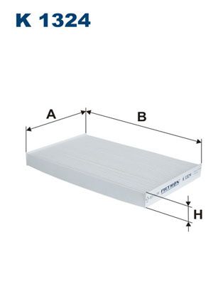 Filtrs, Salona telpas gaiss FILTRON K 1324