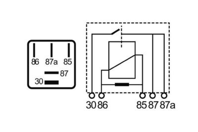 Реле, рабочий ток MAHLE MR3
