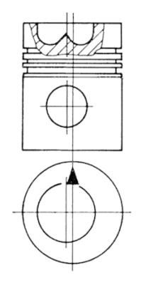 Virzulis KOLBENSCHMIDT 93474700