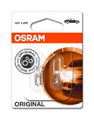 Kvēlspuldze, Salona telpas apgaismojums ams-OSRAM 2721-02B