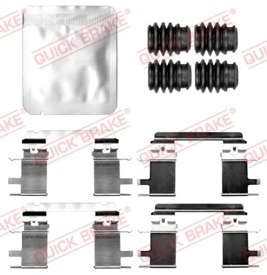 Комплектующие, колодки дискового тормоза QUICK BRAKE 109-0215