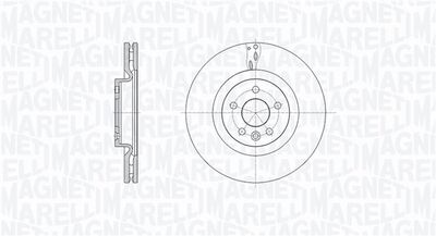 Тормозной диск MAGNETI MARELLI 361302040803