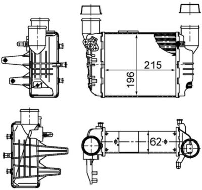 Starpdzesētājs MAHLE CI 381 000S
