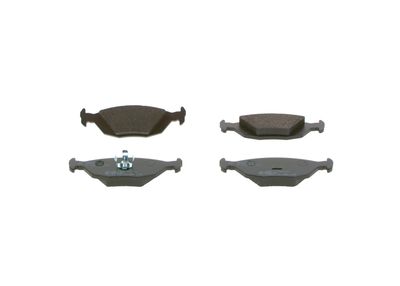 Комплект тормозных колодок, дисковый тормоз BOSCH 0986460996