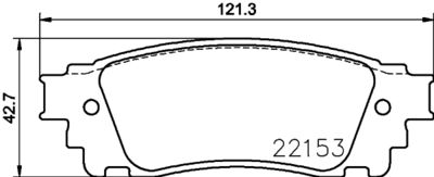 Bremžu uzliku kompl., Disku bremzes HELLA PAGID 8DB 355 024-631