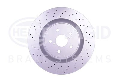 Bremžu diski HELLA PAGID 8DD 355 129-851