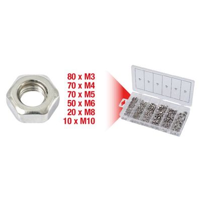 Asortimenta kastes KS TOOLS 970.0450