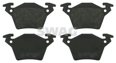 Bremžu uzliku kompl., Disku bremzes SWAG 10 91 6255