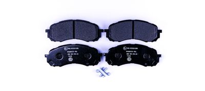 Bremžu uzliku kompl., Disku bremzes HELLA 8DB 355 012-451