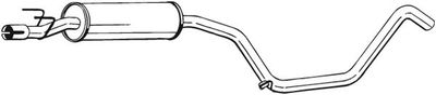 Средний глушитель выхлопных газов BOSAL 285-029