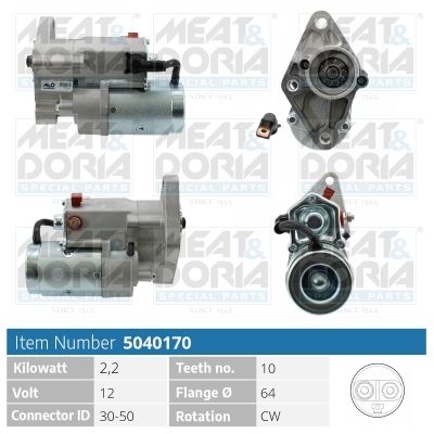 Starteris MEAT & DORIA 5040170