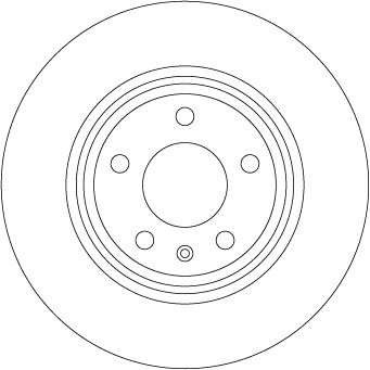 Тормозной диск TRW DF6981S