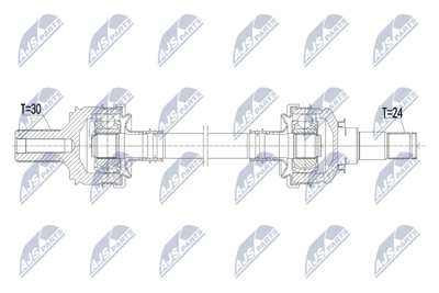 Приводной вал NTY NPW-ME-223