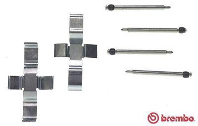 Piederumu komplekts, Disku bremžu uzlikas BREMBO A 02 279
