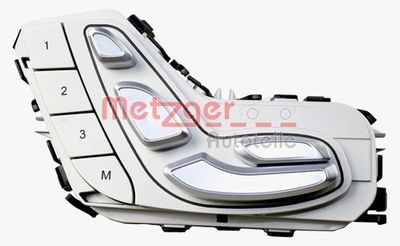 Выключатель, регулирование положения сиденья METZGER 0916695