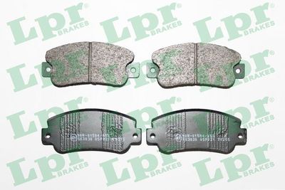 Комплект тормозных колодок, дисковый тормоз LPR 05P021